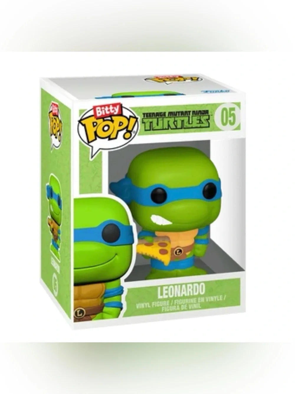 2024 Funko Bitty Pop! Rides Leonardo with Yellow & Green Turtle Van New in Box
